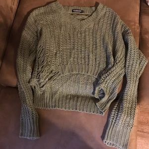 Knitted sweater